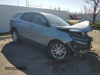 2023 Chevrolet Equinox LT with VIN 3GNAXKEG9PL188815, listed as a Copart auction lot 51748155 with 36,717 mi miles and Non Repairable. Bid and sale history available at carsss.com. Image 4.