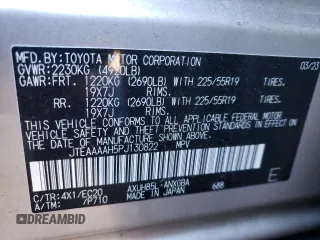 2023 Toyota Venza LE with VIN JTEAAAAH5PJ130822, listed as a Copart auction lot 76352394 with 13,575 mi miles and Salvage Title. Bid and sale history available at carsss.com. Image 14.