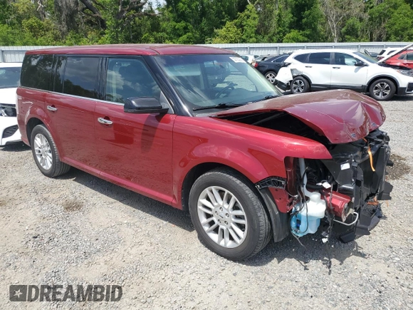 2019 Ford Flex SEL with VIN 2FMGK5C80KBA15943, listed as a Copart auction lot 50723205 with 31,911 mi miles and Salvage Title. Bid and sale history available at carsss.com. Image 4.