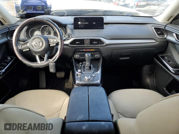 2022 Mazda CX-9 Touring with VIN JM3TCBCY5N0605633, listed as a Copart auction lot 46475725 with 43,615 mi miles and Salvage Title. Bid and sale history available at carsss.com. Image 8.