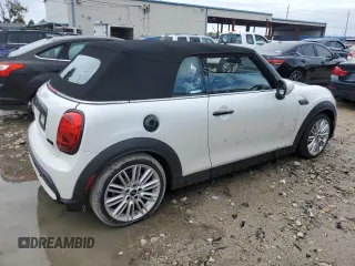 2023 MINI Convertible Cooper S with VIN WMW43DL0XP3R09574, listed as a Copart auction lot 73637724 with Not provided miles and Non repairable. Bid and sale history available at DreamBid. Image 3.