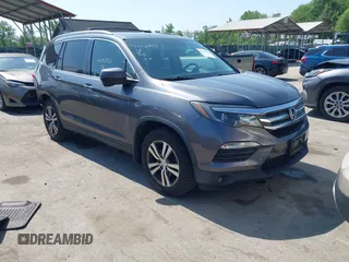 2016 Honda Pilot EX-L with VIN 5FNYF6H54GB083139, listed as a IAAI auction lot 42150923 with 213,009 mi miles and . Bid and sale history available at DreamBid. Image 1.
