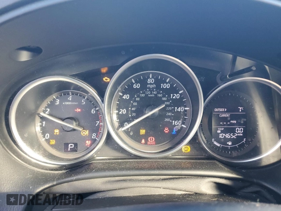 2015 Mazda CX-5 Grand Touring with VIN JM3KE4DY2F0480639, listed as a Copart auction lot 75248594 with 104,652 mi miles and Non Repairable. Bid and sale history available at carsss.com. Image 9.