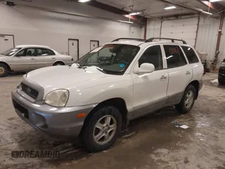 2003 Hyundai Santa Fe GLS with VIN KM8SC13E83U533400, listed as a IAAI auction lot 41610045 with 98,196 mi miles. Bid and sale history available at carsss.com. Image 17.