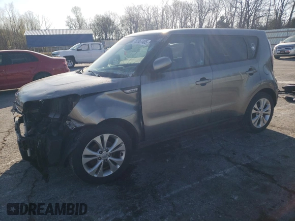 2016 Kia Soul + with VIN KNDJP3A58G7237624, listed as a Copart auction lot 52367405 with 151,745 mi miles and Salvage Title. Bid and sale history available at DreamBid. Image 1.