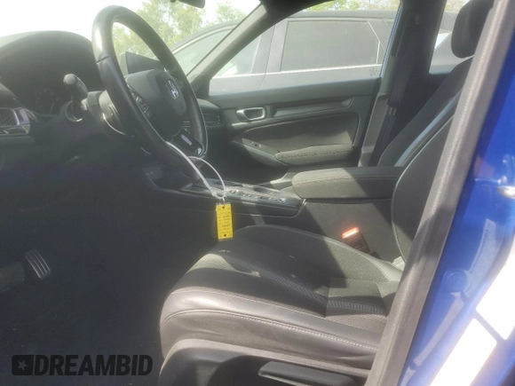 2023 Honda Civic Sport with VIN 2HGFE2F59PH528329, listed as a Copart auction lot 55113525 with 35,713 mi miles and Salvage title. Bid and sale history available at DreamBid. Image 7.