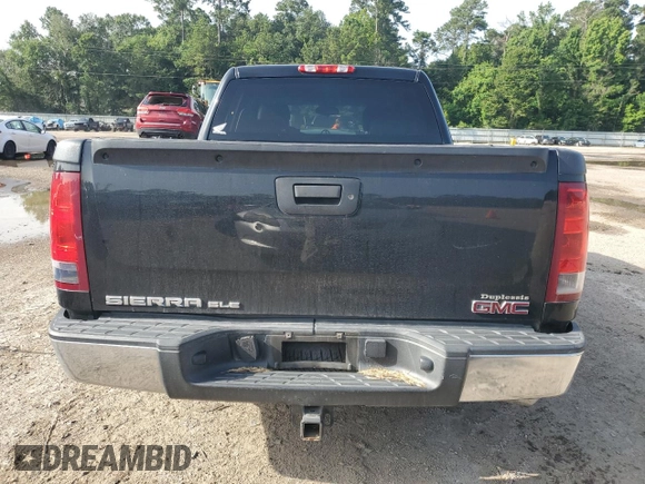 2013 GMC Sierra 1500 SLE with VIN 3GTP1VE06DG264293, listed as a Copart auction lot 62475055 with 209,250 mi miles and Salvage title. Bid and sale history available at DreamBid. Image 6.