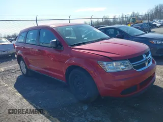 2014 Dodge Journey American Value Pkg with VIN 3C4PDCAB8ET170668, listed as a IAAI auction lot 41662590 with 167,776 mi miles. Bid and sale history available at carsss.com. Image 1.