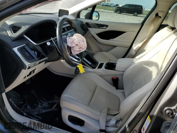 2020 Jaguar I-PACE S with VIN SADHB2S14L1F84780, listed as a Copart auction lot 49173605 with Not Provided miles and Salvage Title. Bid and sale history available at carsss.com. Image 7.