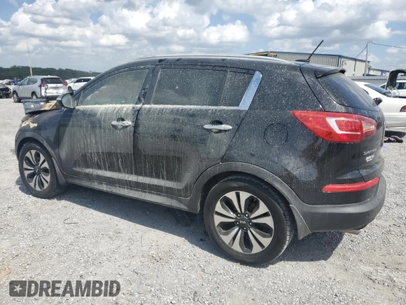 2012 Kia Sportage SX with VIN KNDPC3A63C7214602, listed as a Copart auction lot 51992515 with Not provided miles and Salvage title. Bid and sale history available at DreamBid. Image 2.