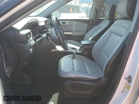 2021 Ford Explorer XLT with VIN 1FMSK8DH5MGA69048, listed as a Copart auction lot 47108515 with 41,417 mi miles and Salvage Title. Bid and sale history available at DreamBid. Image 7.