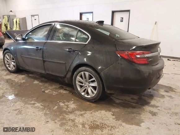 2015 Buick Regal with VIN 2G4GK5EX1F9283790, listed as a IAAI auction lot 41526302 with 87,411 mi miles. Bid and sale history available at carsss.com. Image 3.
