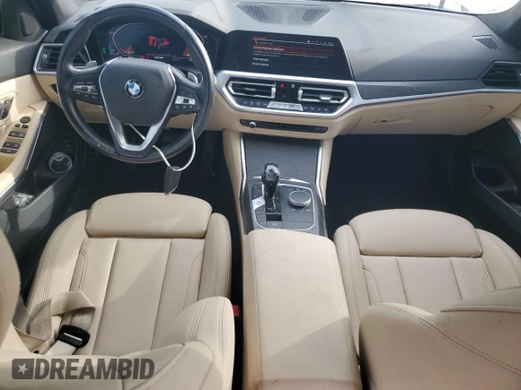 2021 BMW 3 Series 330i with VIN 3MW5R1J08M8C17949, listed as a Copart auction lot 61241105 with 48,593 mi miles and Clean title. Bid and sale history available at DreamBid. Image 8.