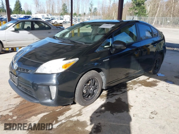 2014 Toyota Prius Four with VIN JTDKN3DU7E0359720, listed as a IAAI auction lot 41880691 with 274,987 mi miles. Bid and sale history available at carsss.com. Image 2.