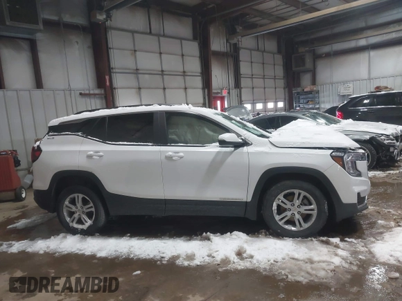 2023 GMC Terrain SLE with VIN 3GKALTEG5PL238074, listed as a IAAI auction lot 41592372 with 64,148 mi miles. Bid and sale history available at carsss.com. Image 13.