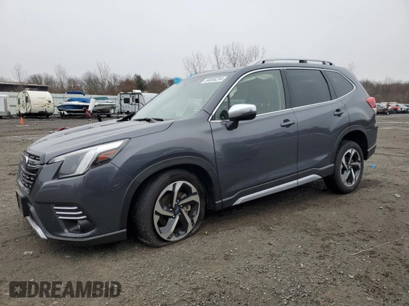 2023 Subaru Forester Touring with VIN JF2SKARC2PH514242, listed as a Copart auction lot 84046234 with 5,779 mi miles and Salvage Title. Bid and sale history available at carsss.com. Image 1.