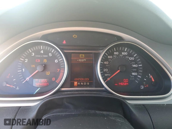 2008 Audi Q7 4.2L Premium with VIN WA1BV74L98D069193, listed as a Copart auction lot 68079534 with 146,584 mi miles and Salvage Title. Bid and sale history available at carsss.com. Image 9.