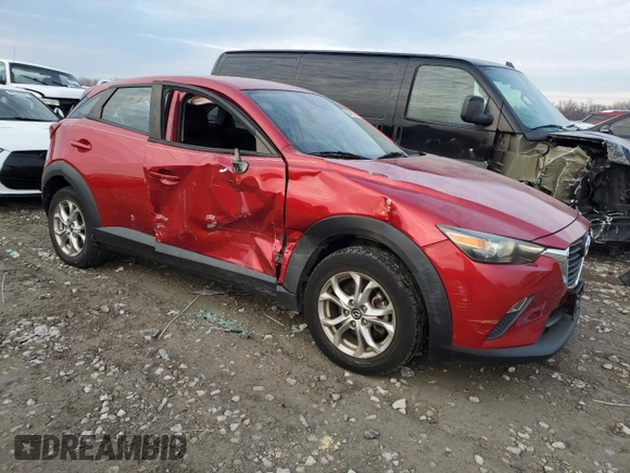2018 Mazda CX-3 Sport with VIN JM1DKDB7XJ0313152, listed as a Copart auction lot 84892764 with 42,727 mi miles and Salvage Title. Bid and sale history available at carsss.com. Image 4.