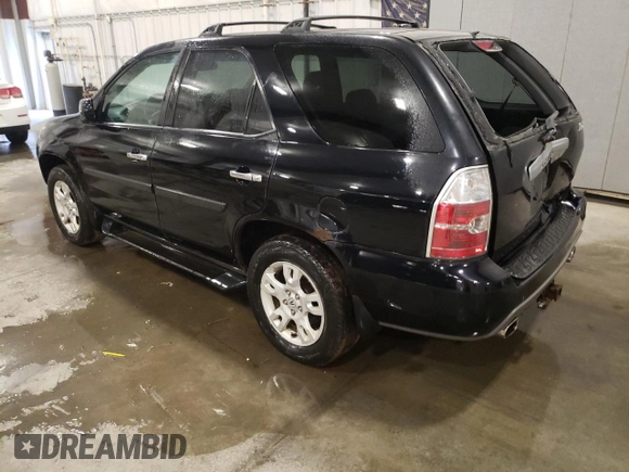 2005 Acura MDX Touring with VIN 2HNYD18705H552349, listed as a Copart auction lot 48758475 with 223,091 mi miles and Salvage title. Bid and sale history available at DreamBid. Image 2.