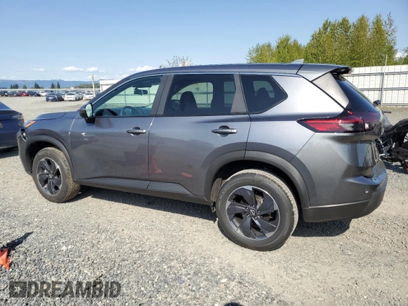 2025 Nissan Rogue SV with VIN 5N1BT3BA5SC814780, listed as a Copart auction lot 54378515 with 5,972 mi miles and Clean Title. Bid and sale history available at DreamBid. Image 2.