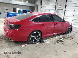 2019 Honda Accord Sport with VIN 1HGCV1F33KA145392, listed as a Copart auction lot 55300105 with 148,569 mi miles and Salvage Title. Bid and sale history available at DreamBid. Image 3.