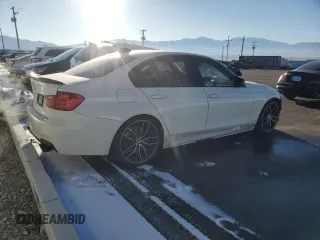 2014 BMW 3 Series 335i with VIN WBA3A9C59EF479669, listed as a Copart auction lot 89349195 with 82,779 mi miles and Salvage Title. Bid and sale history available at carsss.com. Image 3.