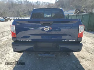 2022 Nissan Titan S with VIN 1N6AA1EC4NN107425, listed as a Copart auction lot 48291485 with 19,904 mi miles and Salvage title. Bid and sale history available at DreamBid. Image 6.