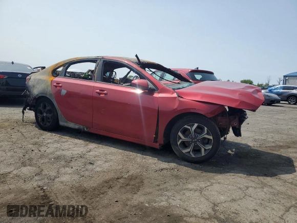 2019 Kia Forte LXS with VIN 3KPF24AD5KE104734, listed as a Copart auction lot 59359655 with Not provided miles and Salvage title. Bid and sale history available at DreamBid. Image 4.