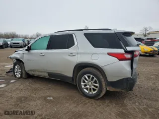 2019 Chevrolet Traverse LT Cloth with VIN 1GNEVGKW3KJ310780, listed as a Copart auction lot 47081205 with 96,989 mi miles and Clean Title. Bid and sale history available at carsss.com. Image 2.