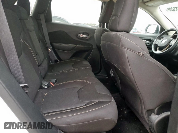 2015 Jeep Cherokee Latitude with VIN 1C4PJLCB8FW712725, listed as a Copart auction lot 55433225 with 85,321 mi miles and Clean Title. Bid and sale history available at carsss.com. Image 10.
