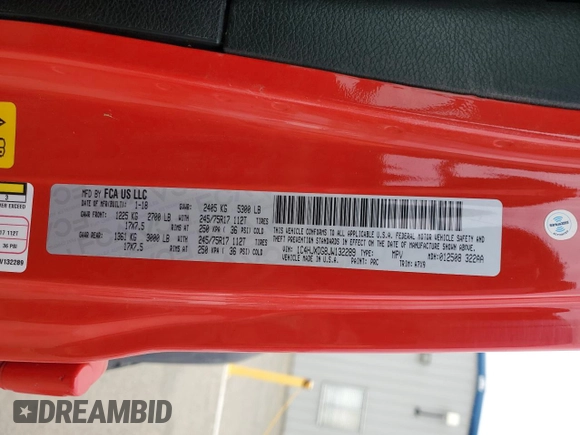 2018 Jeep Wrangler Unlimited Sport S z VIN 1C4HJXDG8JW132289, wystawiony jako Copart lot #54071895 z przebiegiem 88 345 mil mil oraz Szkoda całkowita • Salvage title. Historia ofert i sprzedaży dostępna na DreamBid. Obrazek 14.