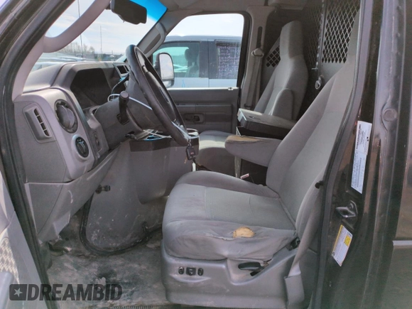 2012 Ford Econoline Cargo Super Duty Commercial with VIN 1FTSS3EL8CDB15093, listed as a Copart auction lot 46466605 with 263,217 mi miles and Salvage title. Bid and sale history available at DreamBid. Image 7.