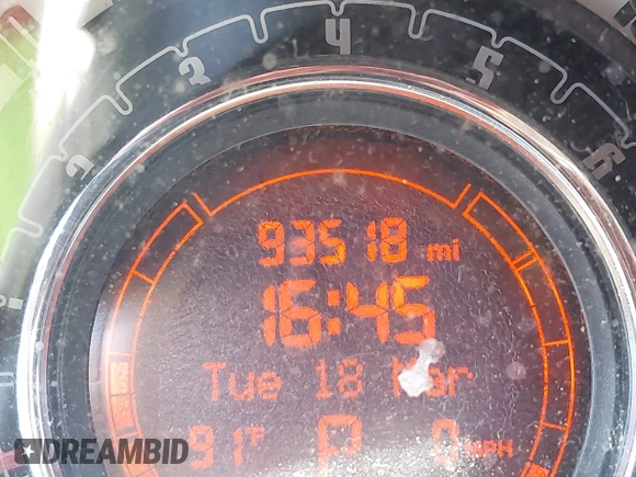 2012 FIAT 500 Pop with VIN 3C3CFFAR4CT310952, listed as a IAAI auction lot 41848520 with 93,518 mi miles. Bid and sale history available at carsss.com. Image 14.