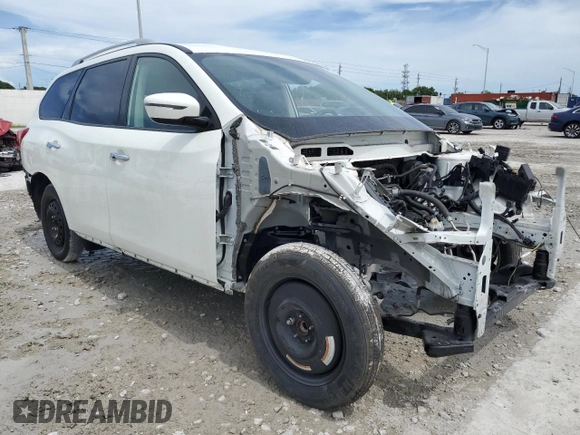 2020 Nissan Pathfinder SV z VIN 5N1DR2BN5LC641512, wystawiony jako Copart lot #64080635 z przebiegiem Nie podano mil oraz Nie do naprawy • Non repairable. Historia ofert i sprzedaży dostępna na DreamBid. Obrazek 4.