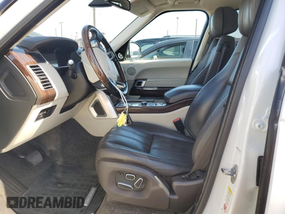 2014 Land Rover Range Rover HSE with VIN SALGS2WF5EA192980, listed as a Copart auction lot 61800795 with 54,983 mi miles and Clean title. Bid and sale history available at DreamBid. Image 7.