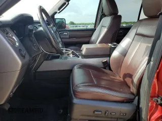 2017 Ford Expedition Platinum с VIN 1FMJU1LT8HEA16056, выставлен на аукционе Copart как лот 53959875 с пробегом 75 449 миль миль и Списание • Salvage title. История ставок и продаж доступна на DreamBid. Изображение 7.