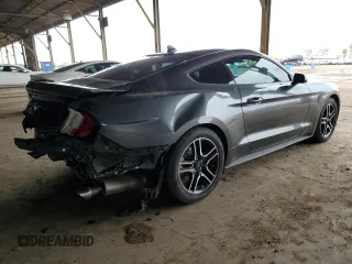 2020 Ford Mustang EcoBoost with VIN 1FA6P8TH8L5177043, listed as a Copart auction lot 49346485 with 32,894 mi miles and Salvage Title. Bid and sale history available at carsss.com. Image 3.