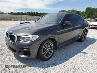 2020 BMW X4 xDrive30i z VIN 5UX2V1C00L9D17449, wystawiony jako Copart lot #58672774 z przebiegiem 51 801 mil mil oraz Szkoda całkowita • Salvage title. Historia ofert i sprzedaży dostępna na DreamBid. Obrazek 1.