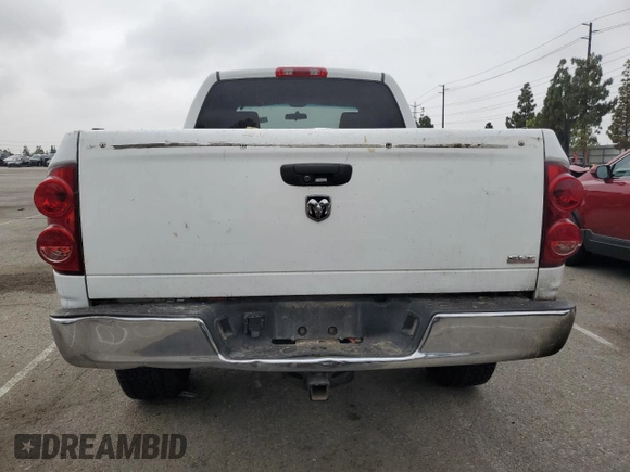 2007 Dodge 1500 SLT with VIN 1D7HA18277S122953, listed as a Copart auction lot 59404945 with 260,548 mi miles and Clean title. Bid and sale history available at DreamBid. Image 6.