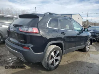 2022 Jeep Cherokee Limited with VIN 1C4PJMDX8ND525107, listed as a Copart auction lot 46427265 with 23,397 mi miles and Salvage Title. Bid and sale history available at DreamBid. Image 3.