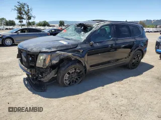 2021 Kia Telluride SX with VIN 5XYP5DHC9MG186787, listed as a Copart auction lot 64638815 with 10,885 mi miles and Salvage title. Bid and sale history available at DreamBid. Image 1.