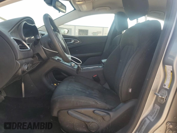 2015 Chrysler 200 Limited with VIN 1C3CCCAB1FN759195, listed as a Copart auction lot 61853475 with 172,433 mi miles and Salvage title. Bid and sale history available at DreamBid. Image 7.