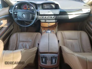 2006 BMW 7 Series 750i with VIN WBAHL83516DT01293, listed as a Copart auction lot 49506035 with Not provided miles and Salvage title. Bid and sale history available at DreamBid. Image 8.