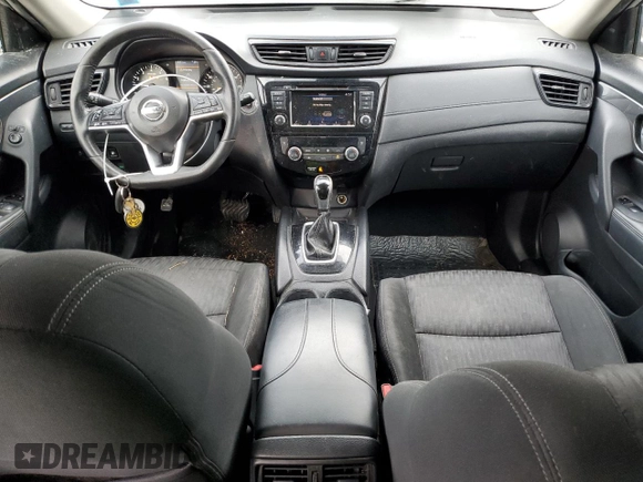 2019 Nissan Rogue SV with VIN KNMAT2MT4KP547147, listed as a Copart auction lot 45005765 with 187,364 mi miles and Salvage Title. Bid and sale history available at DreamBid. Image 8.