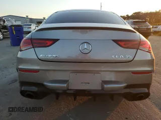 2021 Mercedes-Benz CLA with VIN W1K5J5BBXMN186708, listed as a Copart auction lot 83515554 with 54,574 mi miles and Salvage Title. Bid and sale history available at carsss.com. Image 6.