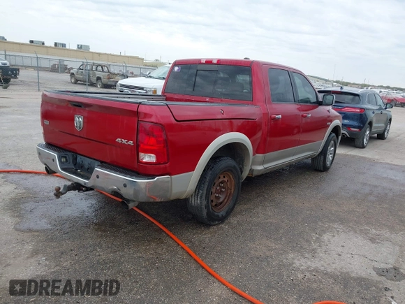 2009 Dodge 1500 SLT with VIN 1D3HV13T99J528876, listed as a IAAI auction lot 42015763 with 237,065 mi miles and . Bid and sale history available at DreamBid. Image 4.