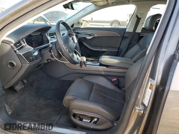 2019 Audi A8 L with VIN WAU8DAF84KN008101, listed as a Copart auction lot 50063905 with 46,816 mi miles and Salvage Title. Bid and sale history available at carsss.com. Image 7.