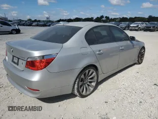 2007 BMW 5 Series 550i with VIN WBANB53527CP07613, listed as a Copart auction lot 44318875 with 119,990 mi miles and Clean Title. Bid and sale history available at DreamBid. Image 3.