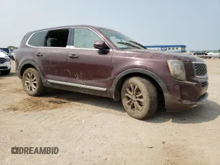 2020 Kia Telluride LX z VIN 5XYP24HC8LG038038, wystawiony jako Copart lot #62649514 z przebiegiem Nie podano mil oraz Szkoda całkowita • Salvage title. Historia ofert i sprzedaży dostępna na DreamBid. Obrazek 4.