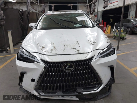 2025 Lexus NX 350 Premium z VIN 2T2GGCEZ2SC079582, wystawiony jako IAAI lot #42495719 z przebiegiem 1 227 mil mil oraz . Historia ofert i sprzedaży dostępna na DreamBid. Obrazek 12.
